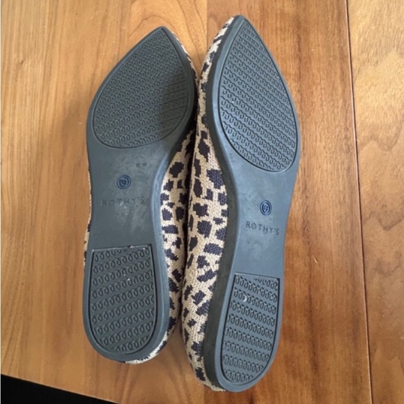 Rothy's The Point Cheetah print Ballet Flats - Picture 2 of 8